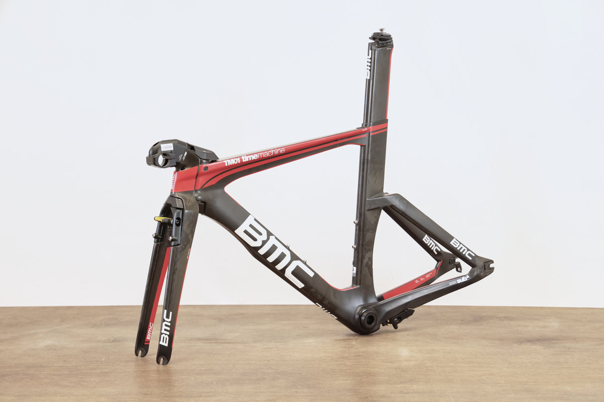*Damaged* S (Small) BMC TimeMachine TM01 Carbon Rim TT Triathlon Frameset TM 01