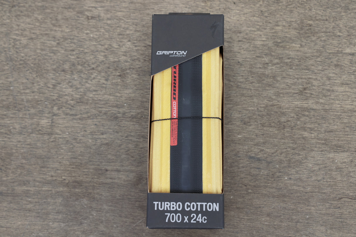 (1) NEW 700x24C 24mm Specialized Turbo Cotton Clincher Road Tire