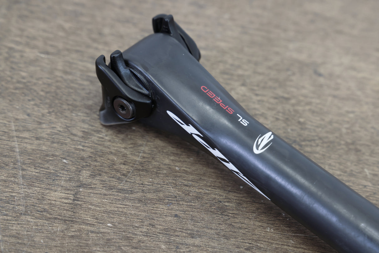 27.2mm Zipp SL Speed Carbon 0 Setback Road Seatpost