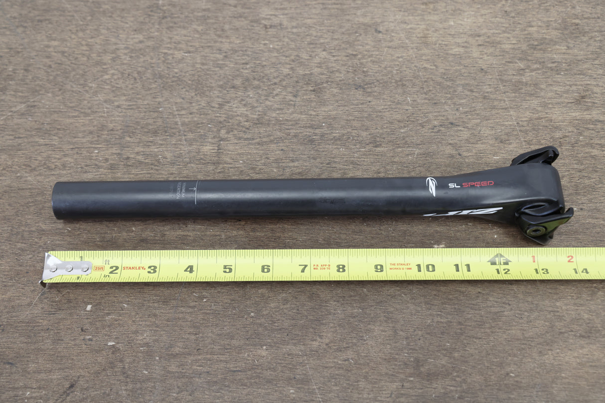 27.2mm Zipp SL Speed Carbon 0 Setback Road Seatpost