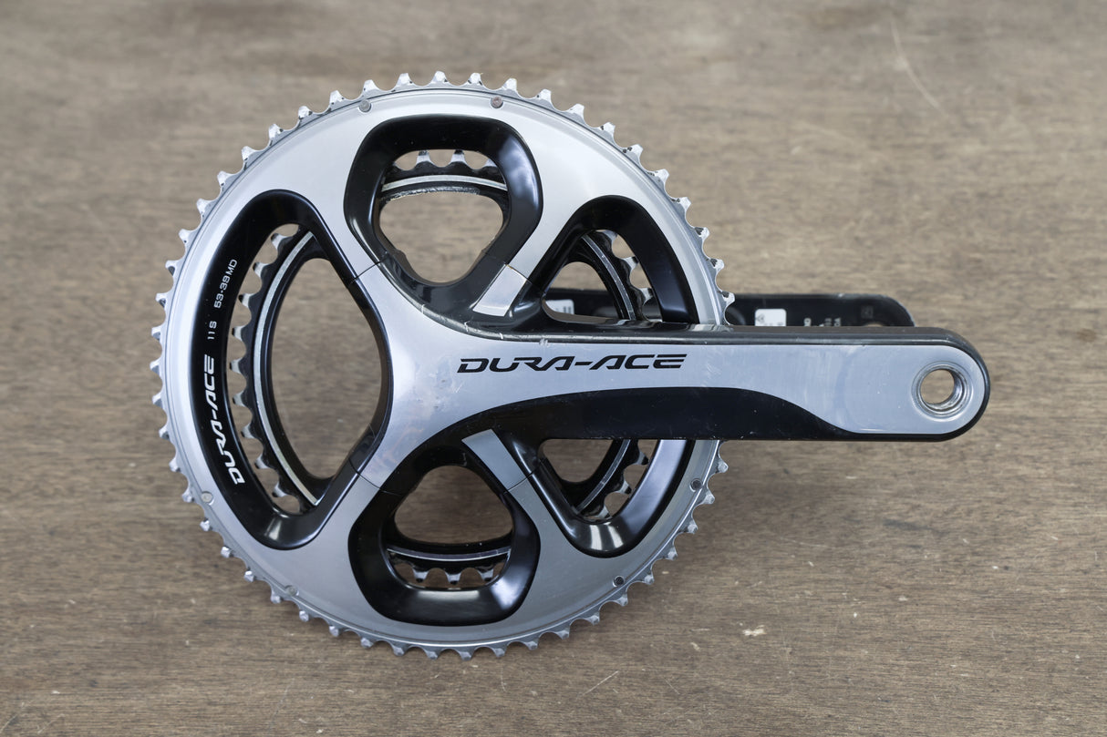 172.5mm 53/39T Shimano Dura-Ace FC-9000 11 Speed Stages Power Meter Crankset