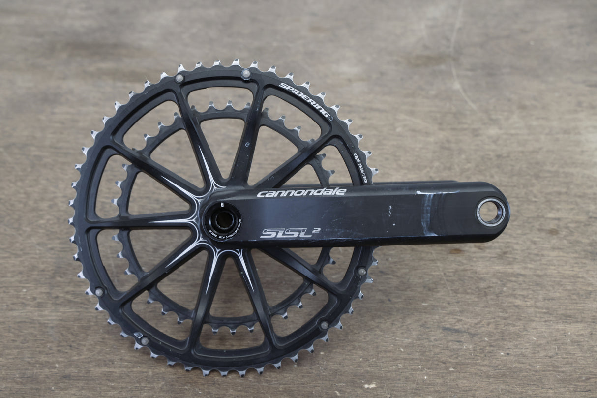 175mm 52/36T BB30 Cannondale SiSL2 Spidering Hollowgram Road Crankset