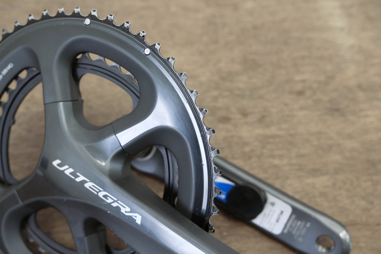 172.5mm 53/39T Shimano Ultegra FC-6800 11 Speed Stages Power Meter Crankset