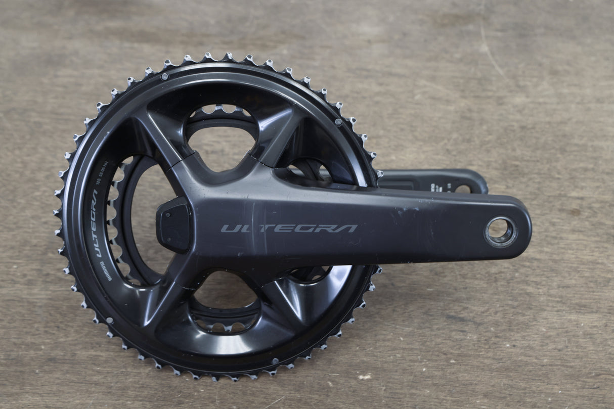 170mm 52/36T Shimano Ultegra FC-R8100-P Power Meter 12 Speed Crankset 8100