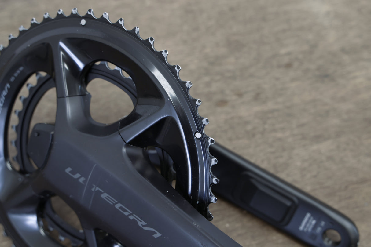 170mm 52/36T Shimano Ultegra FC-R8100-P Power Meter 12 Speed Crankset 8100