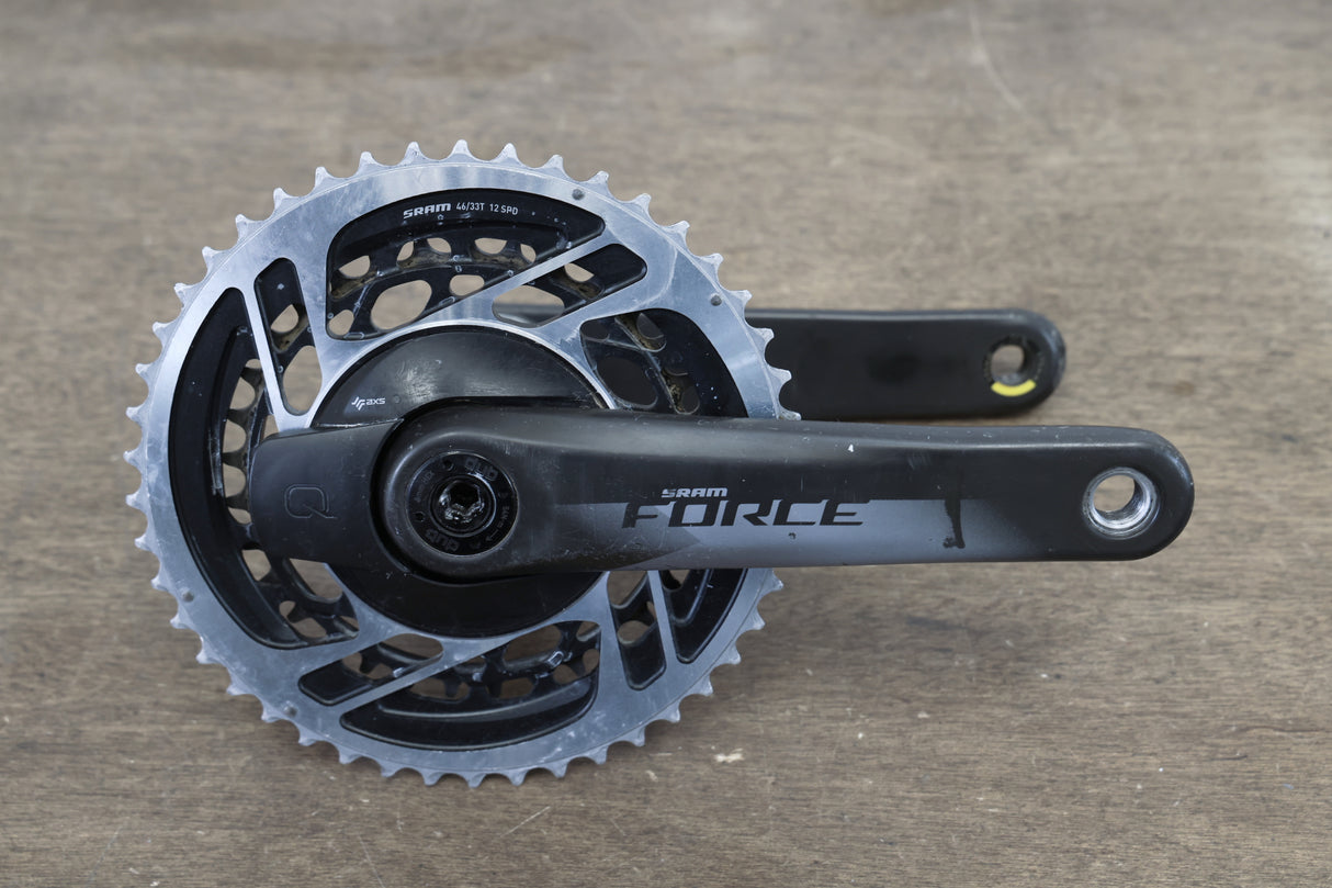 175mm 46/33T DUB SRAM Force AXS Quarq Power Meter Crankset