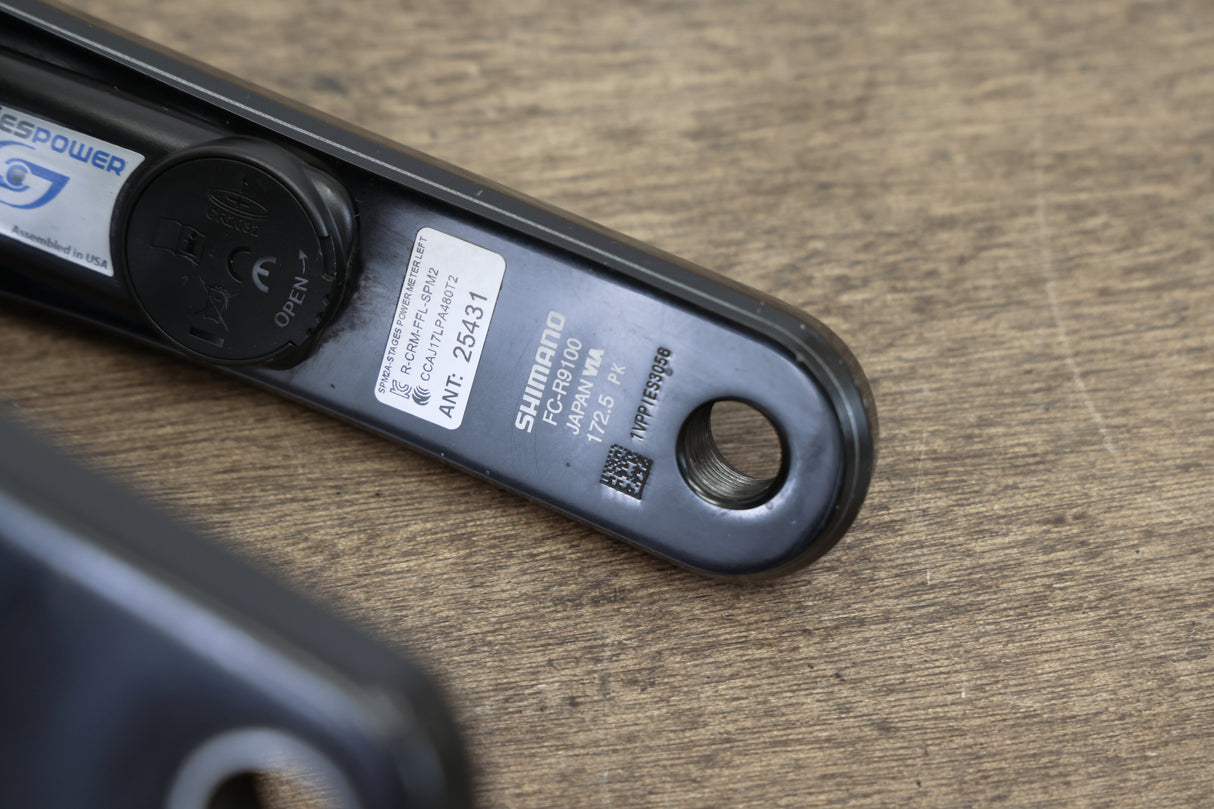 172.5mm 50/34T Dura-Ace FC-R9100 Stages Power Meter Crankset 9100