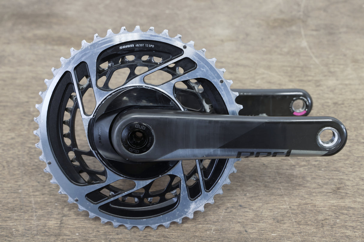 167.5mm 48/35T DUB SRAM Red AXS 12 Speed Crankset