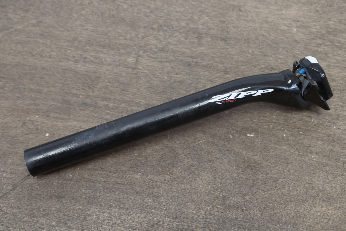 31.6mm Zipp SL Speed Carbon Setback Road Seatpost