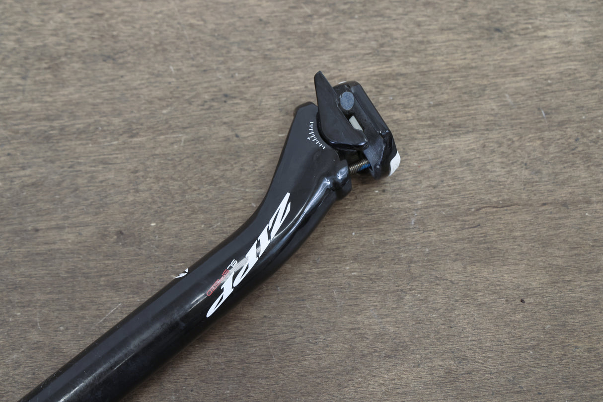 31.6mm Zipp SL Speed Carbon Setback Road Seatpost