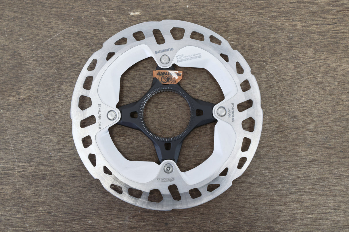 (2) 160mm/140mm Shimano XT RT-MT800 Center Lock Disc Brake Road CX MTB Rotors