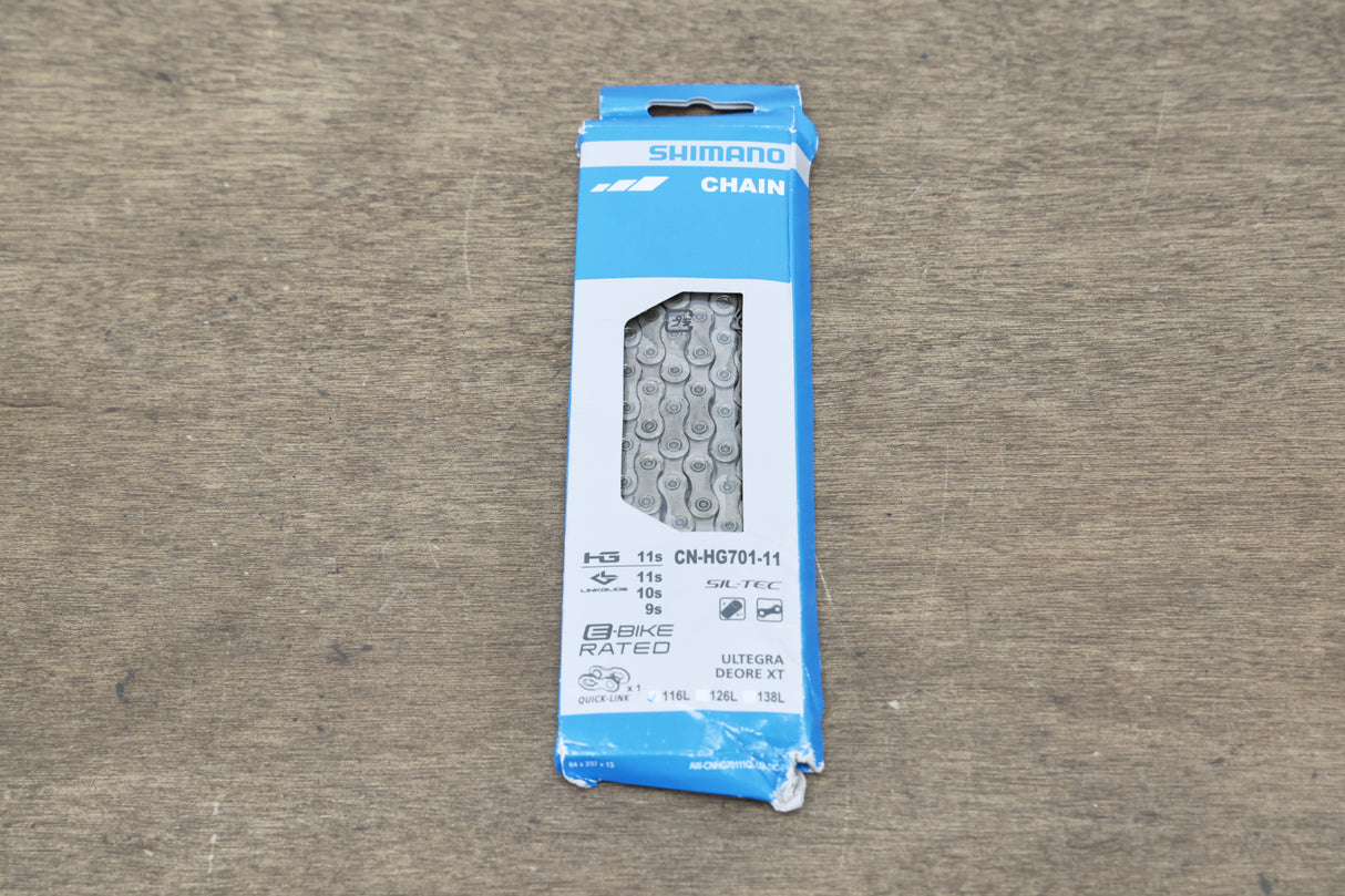 NEW 116L Shimano Ultegra CN-HG701 11 Speed Road Chain 116 Links