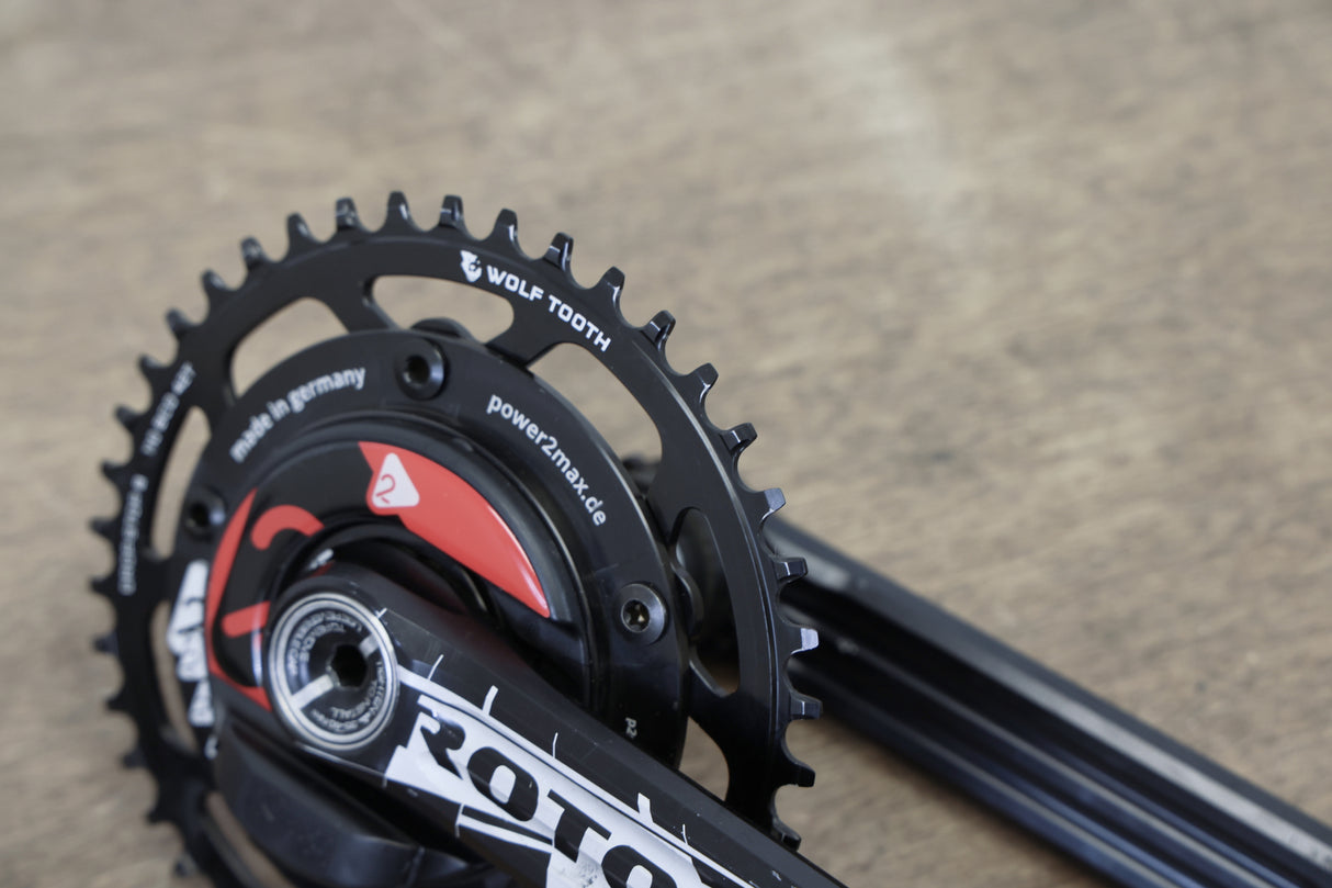 172.5mm 42T 1x BB30 Rotor 3D+ Power2Max Power Meter Road Crankset 3D