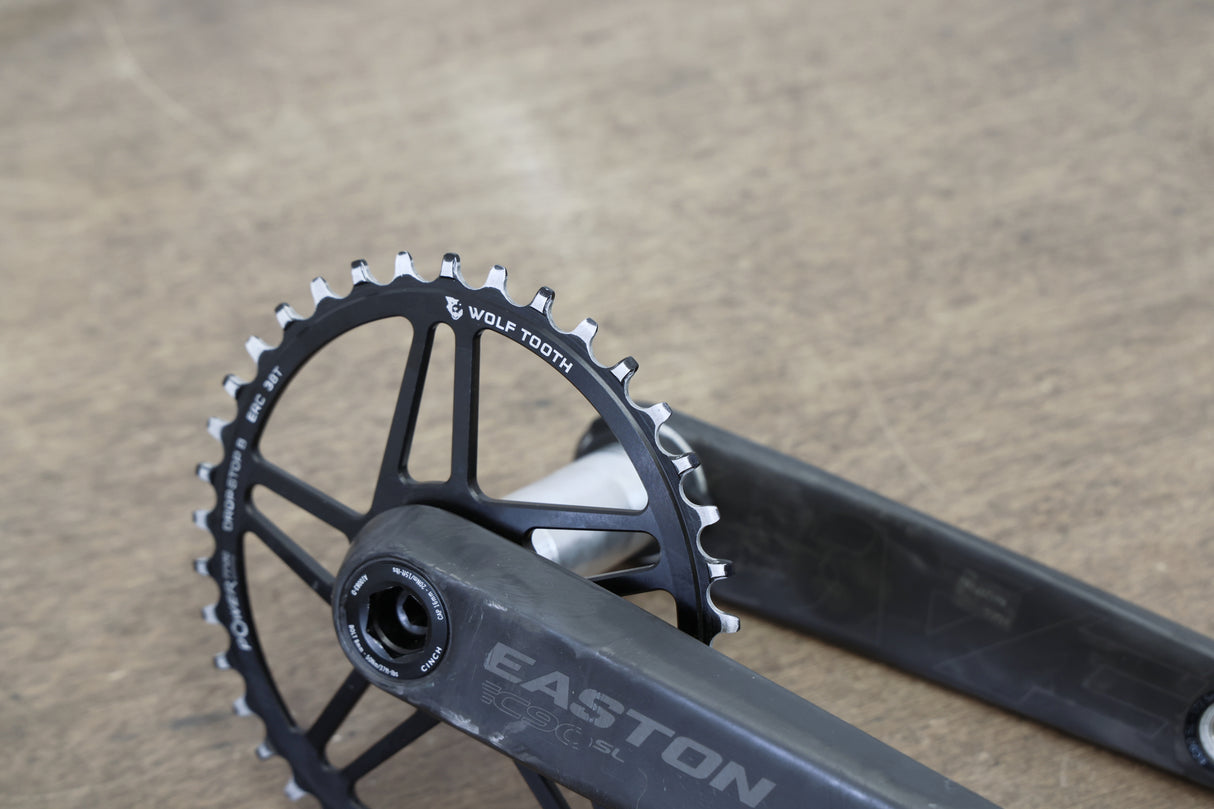 172.5mm 38T 1x Easton EC90 SL Carbon Road CX Gravel Crankset