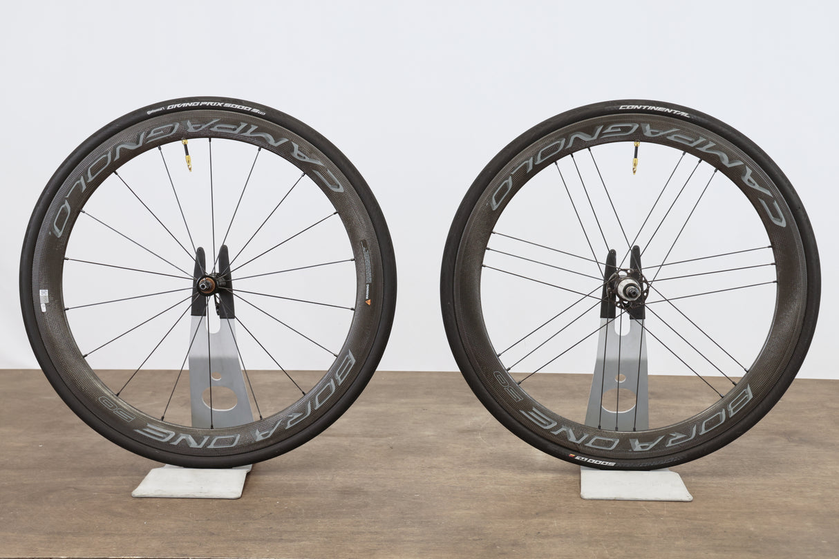Campagnolo Bora One 50 Carbon Tubeless Clincher Rim Brake Wheelset 11 Speed