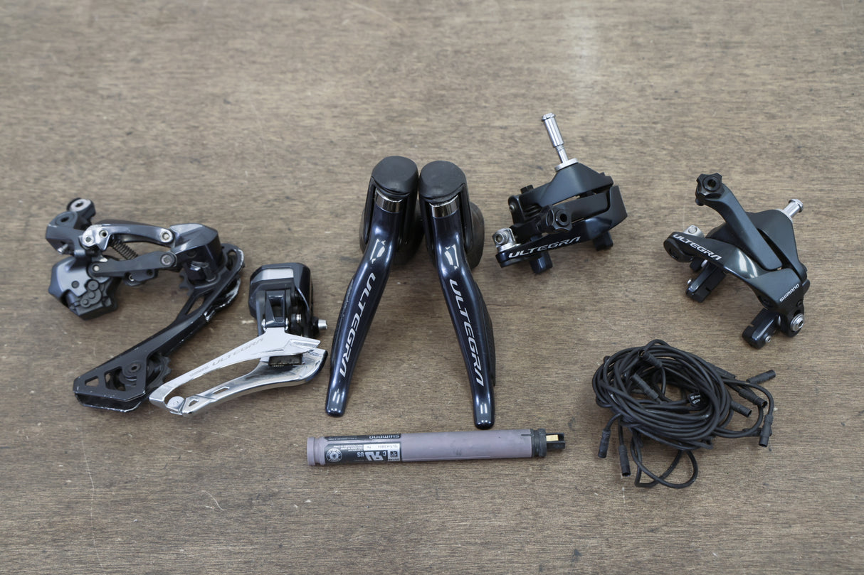 Shimano Ultegra R8050 Di2 GS 11 Speed Electronic Rim Brake Road Groupset 8050