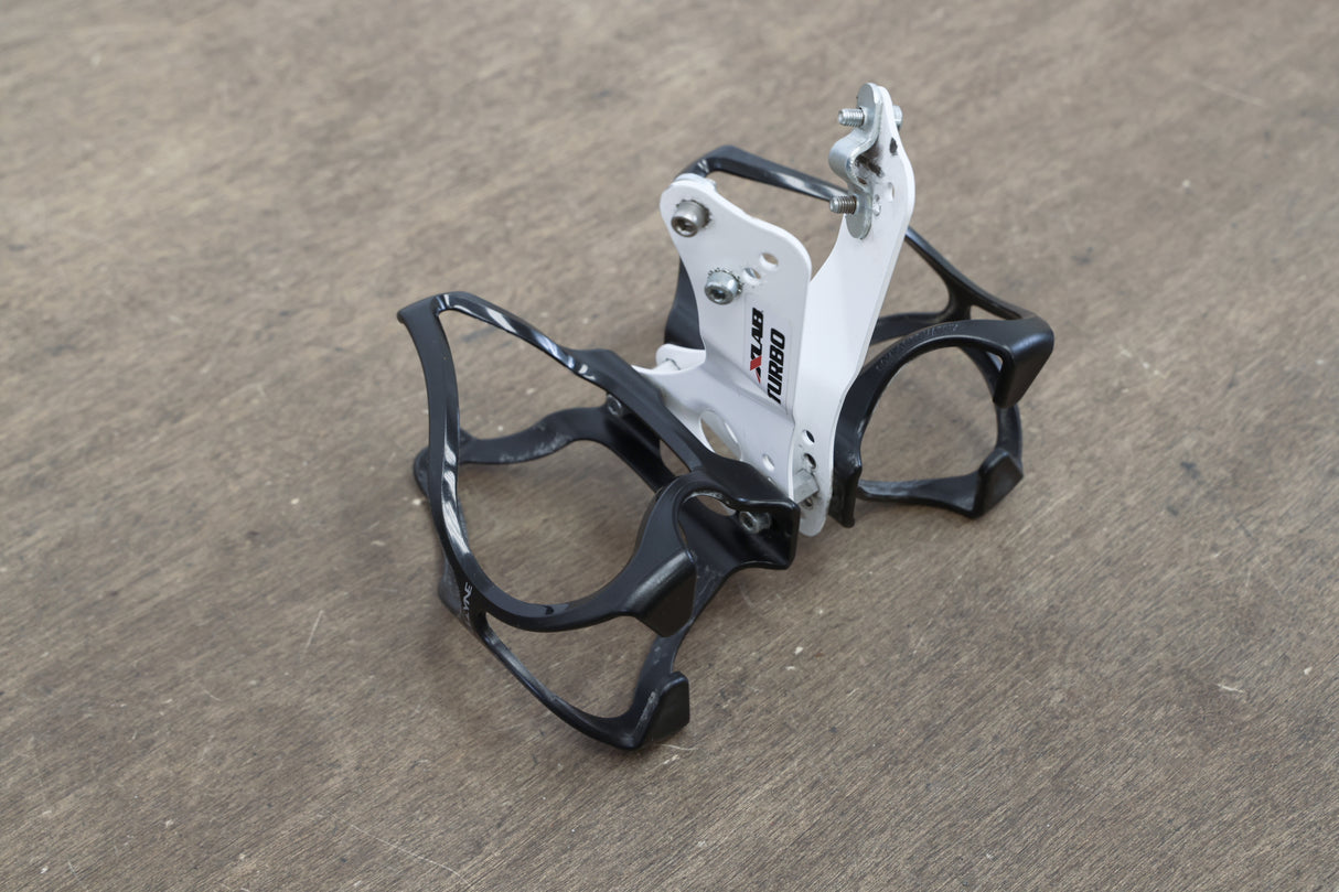 (2) Lezyne Bottle Cages + XLAB Turbo Alloy Saddle Rail Mount 208g