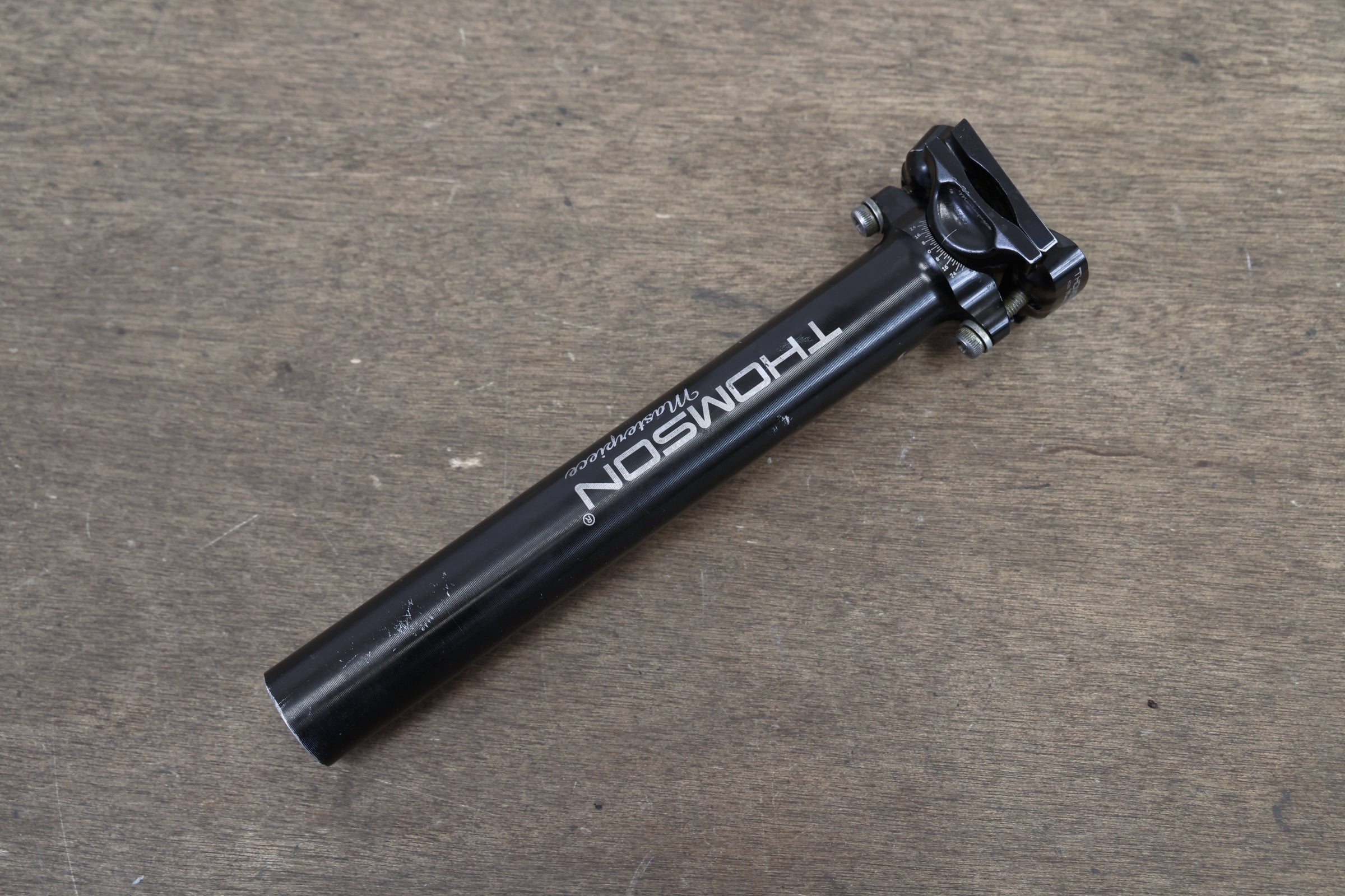 27.2mm Thomson Masterpiece 0 Setback Alloy Road Seatpost – Elevate