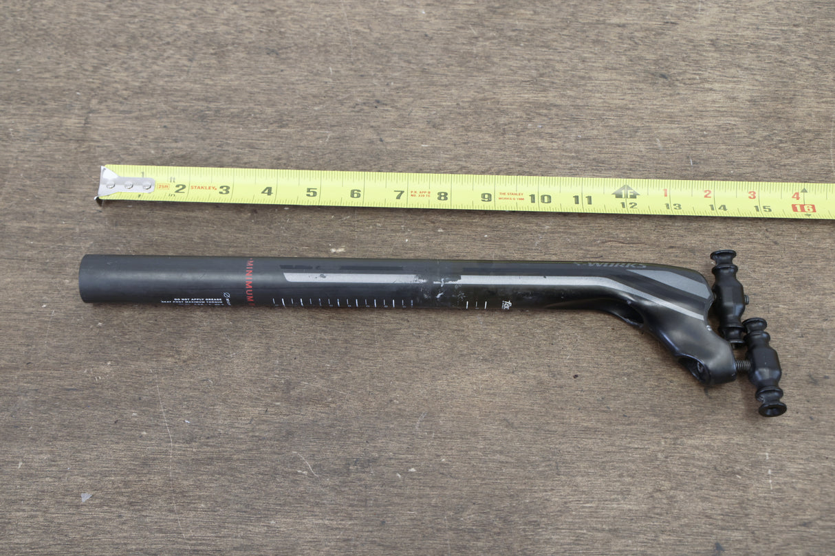 27.2mm Specialized S-WORKS FACT Carbon Setback Road Seatpost