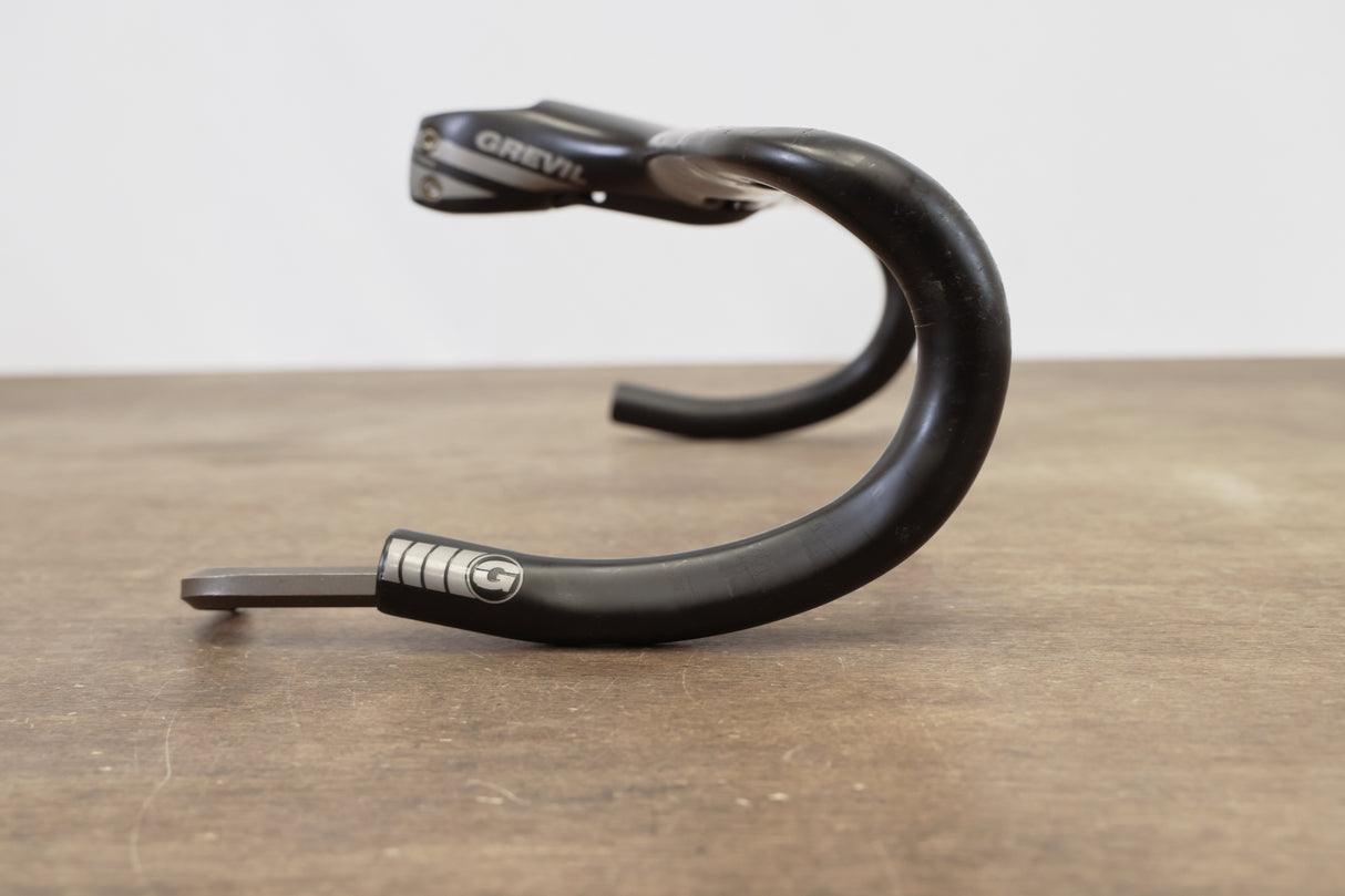 42cm 100mm -6 Degree Costello Gravil Integrated Carbon Barstem Handlebar 1 1/8"