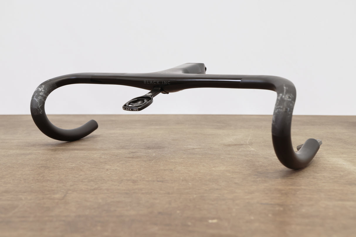 44cm 120mm -6 Degree Black Inc. Carbon Barstem Handlebar + Mount 1 1/8"