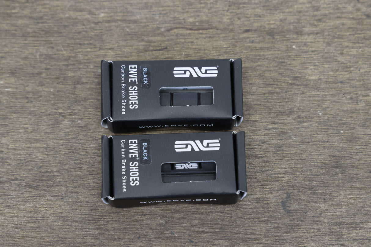 NEW (2 Pairs) ENVE Black Shoes Carbon Rim Brake Pads