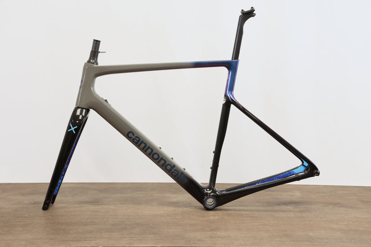 2022 58cm Cannondale SuperSix EVO CX Carbon Disc CX Gravel Frameset Super Six