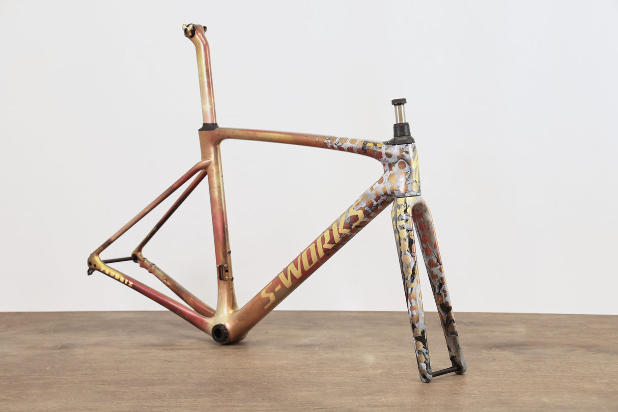 2020 57cm Specialized S-WORKS Roubaix Team Future Shock Carbon Disc Frameset