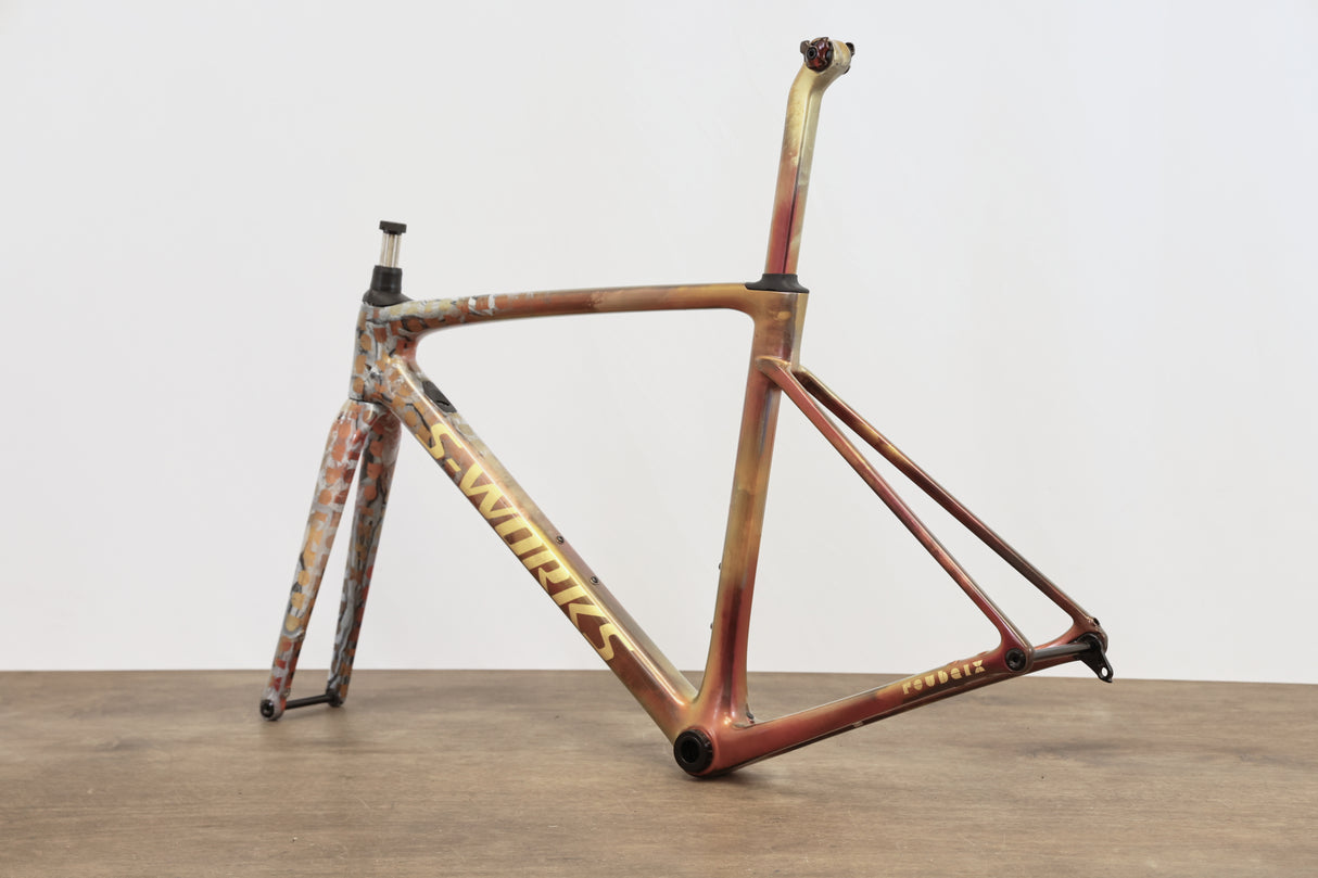 2020 57cm Specialized S-WORKS Roubaix Team Future Shock Carbon Disc Frameset