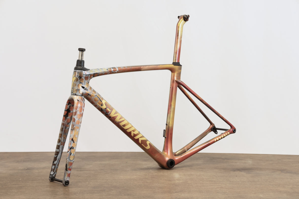 2020 57cm Specialized S-WORKS Roubaix Team Future Shock Carbon Disc Frameset