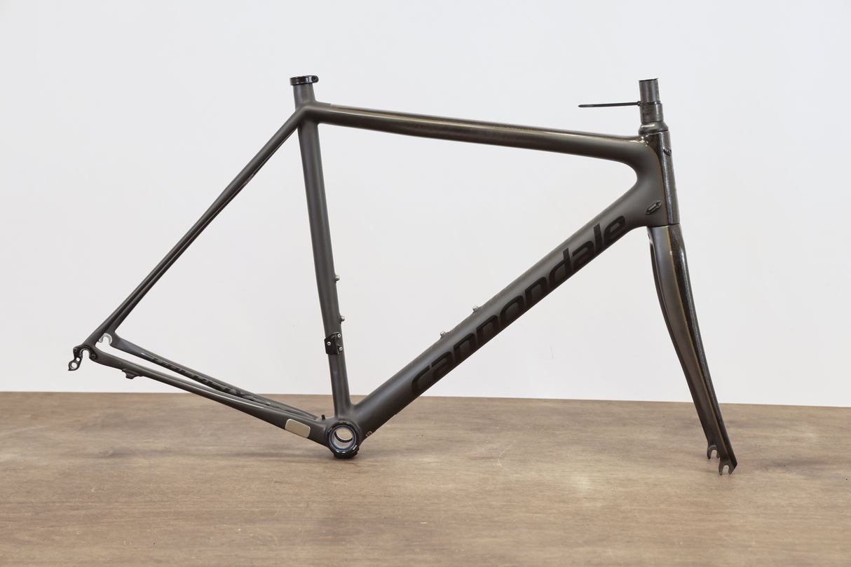 54cm Cannondale SuperSix EVO Black Inc. Carbon Rim Brake Frameset Super Six