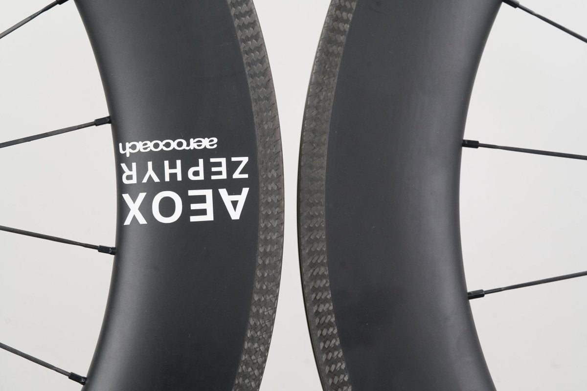 AeroCoach AEOX Zephyr Carbon Tubeless Clincher Rim Brake Wheelset XDR 12 Speed