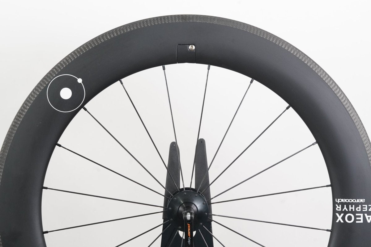 AeroCoach AEOX Zephyr Carbon Tubeless Clincher Rim Brake Wheelset XDR 12 Speed