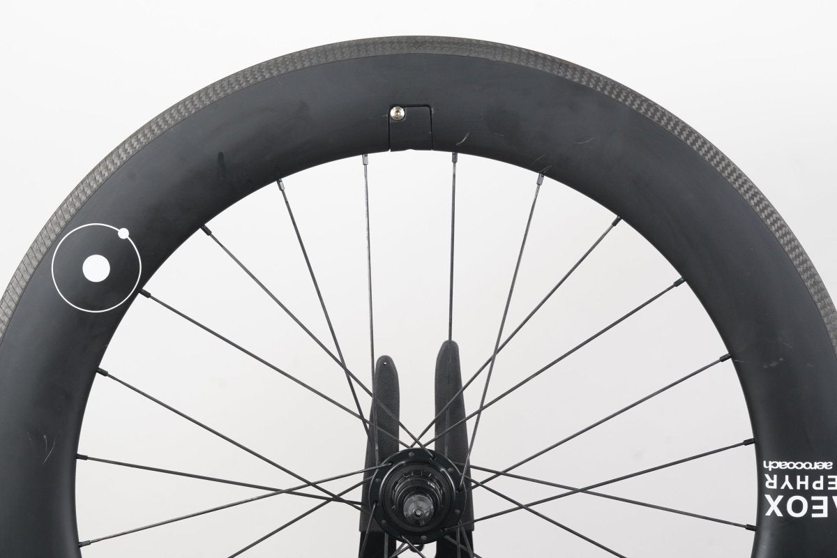 AeroCoach AEOX Zephyr Carbon Tubeless Clincher Rim Brake Wheelset XDR 12 Speed