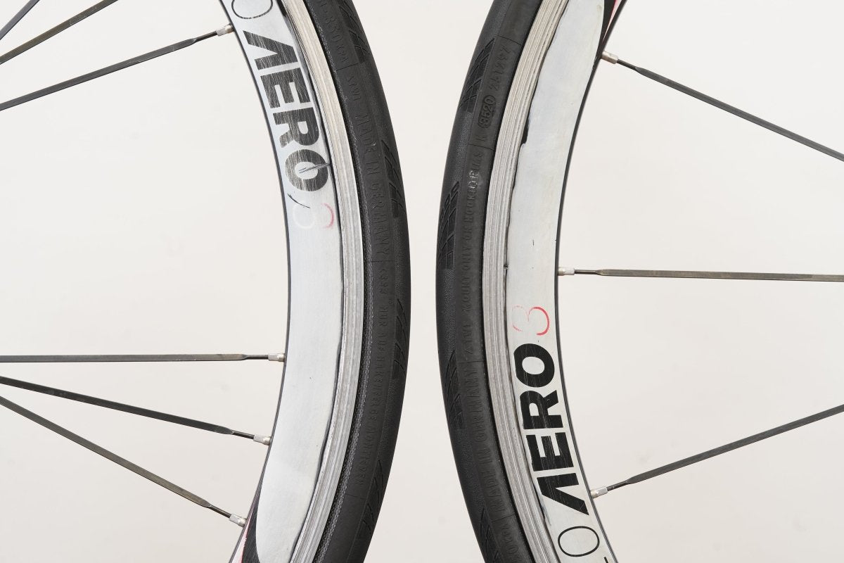 American Classic Series 3 420 Aero Alloy Clincher Rim Brake Road Wheelset 10 Speed