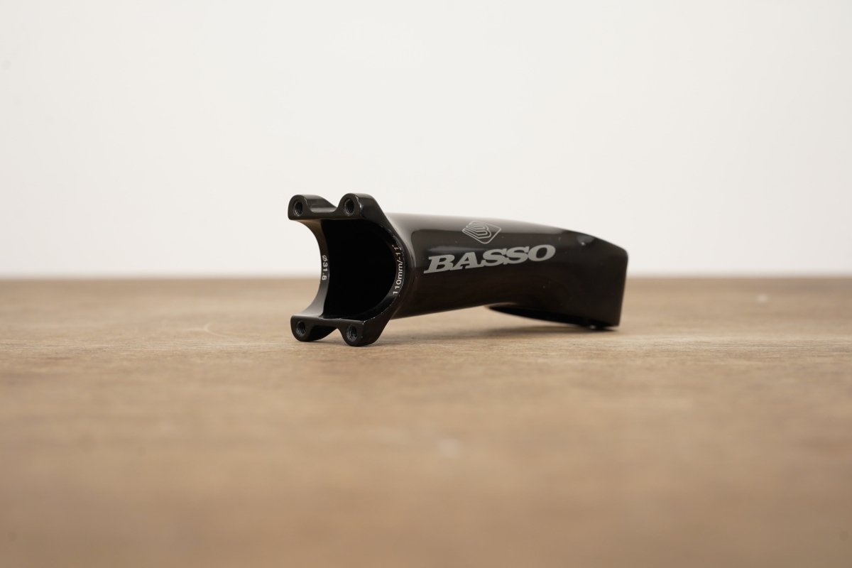Basso 110mm -11 Degree Alloy Road Stem 179g 1 1/8" 31.8mm