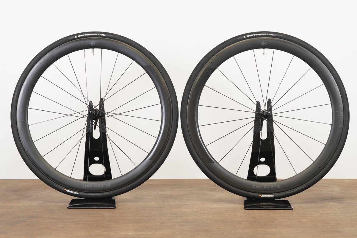 Black Inc. Fifty 50 C Carbon Clincher Rim Brake Wheelset Shimano/SRAM 11 Speed