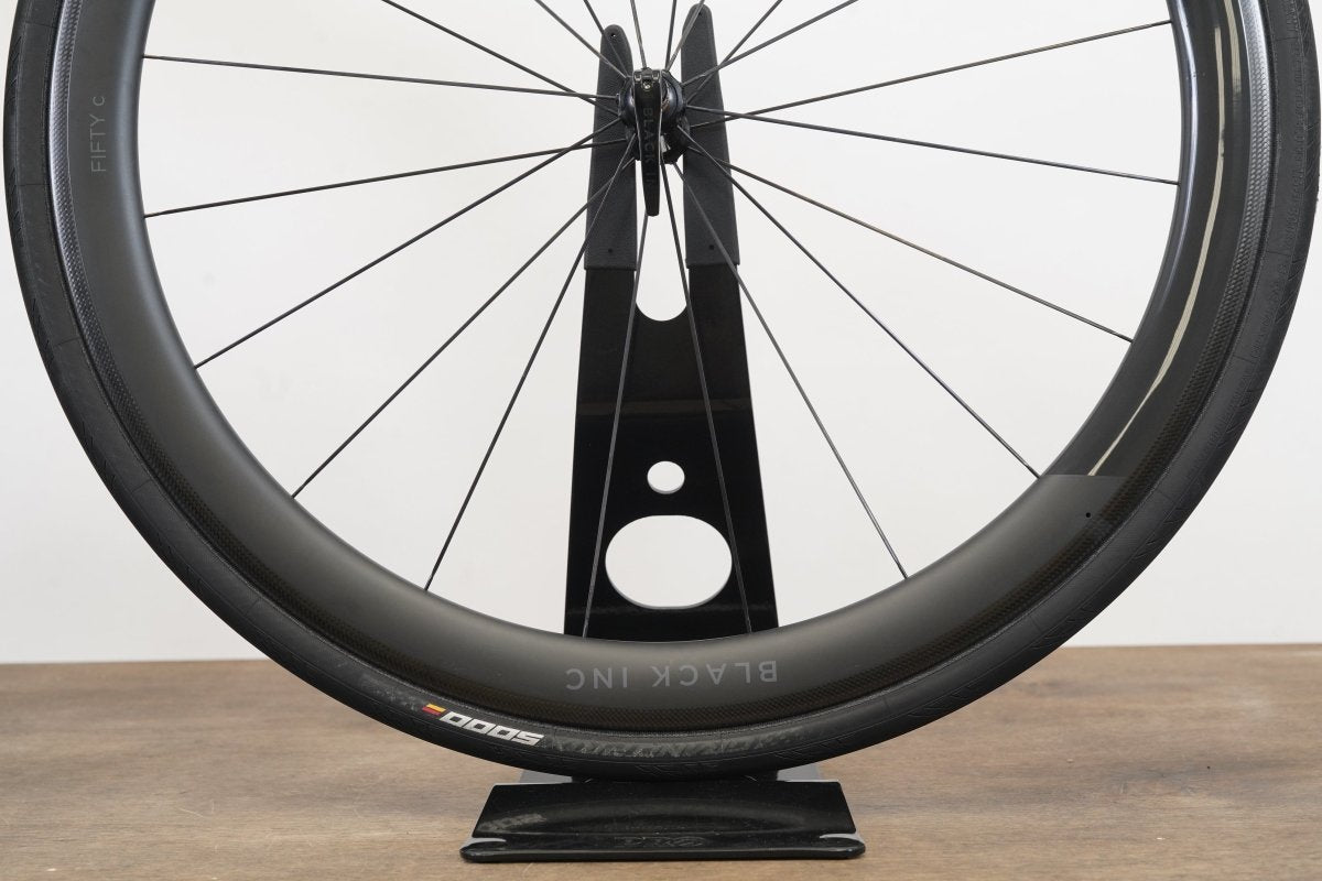 Black Inc. Fifty 50 C Carbon Clincher Rim Brake Wheelset Shimano/SRAM 11 Speed