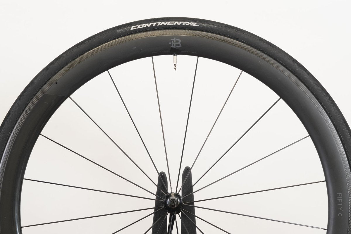 Black Inc. Fifty 50 C Carbon Clincher Rim Brake Wheelset Shimano/SRAM 11 Speed