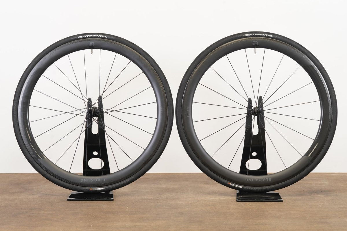 Black Inc. Fifty 50 C Carbon Clincher Rim Brake Wheelset Shimano/SRAM 11 Speed