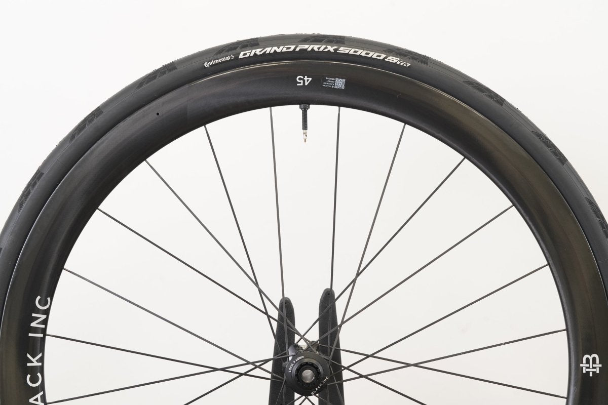 Black Inc. Fourty Five 45 Carbon Tubeless Clincher Disc Brake Wheelset 12 Speed