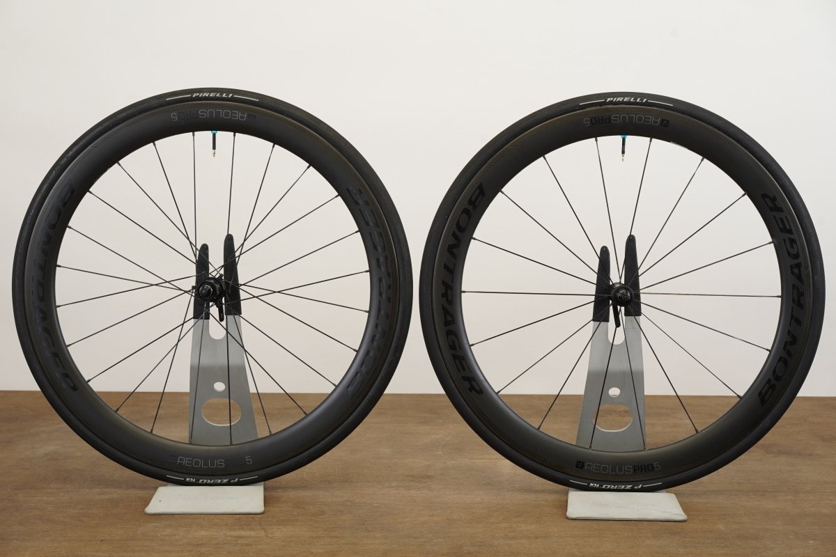 Bontrager Aeolus Pro 5 TLR Carbon Tubeless Clincher Rim Brake Wheelset 11 Speed