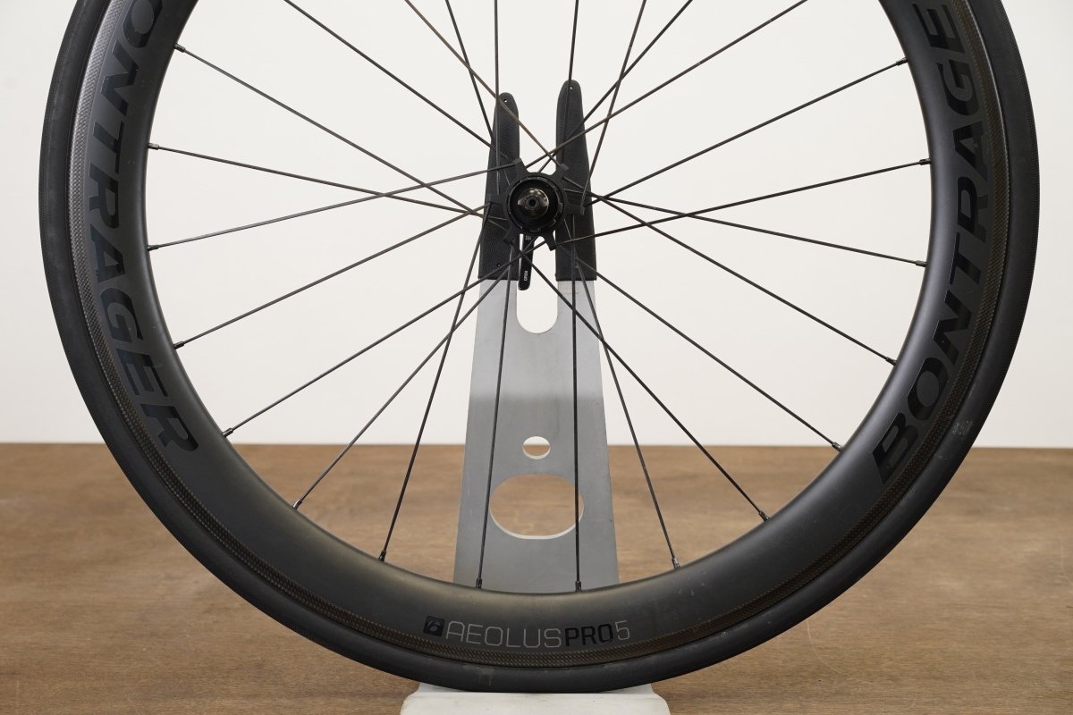 Bontrager Aeolus Pro 5 TLR Carbon Tubeless Clincher Rim Brake Wheelset 11 Speed