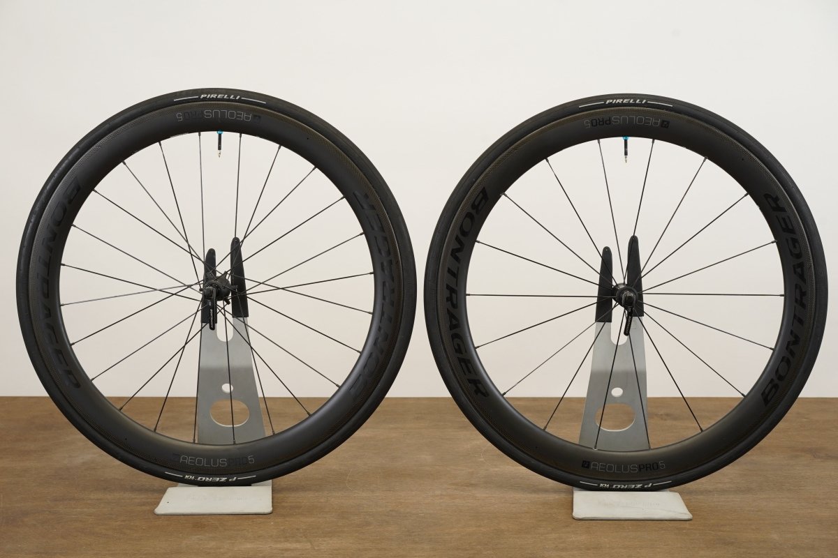 Bontrager Aeolus Pro 5 TLR Carbon Tubeless Clincher Rim Brake Wheelset 11 Speed