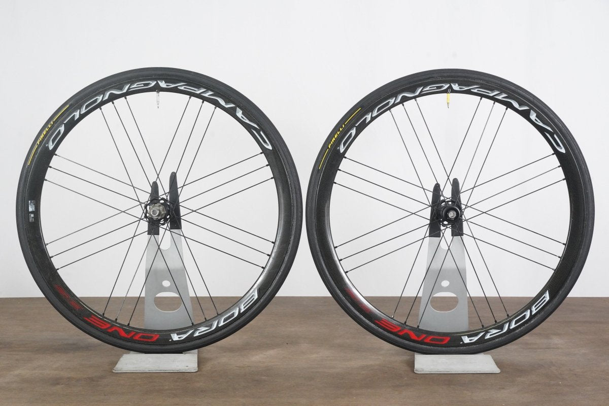 Campagnolo Bora One 35 Carbon Tubular Disc Brake Wheelset Campagnolo 11 Speed