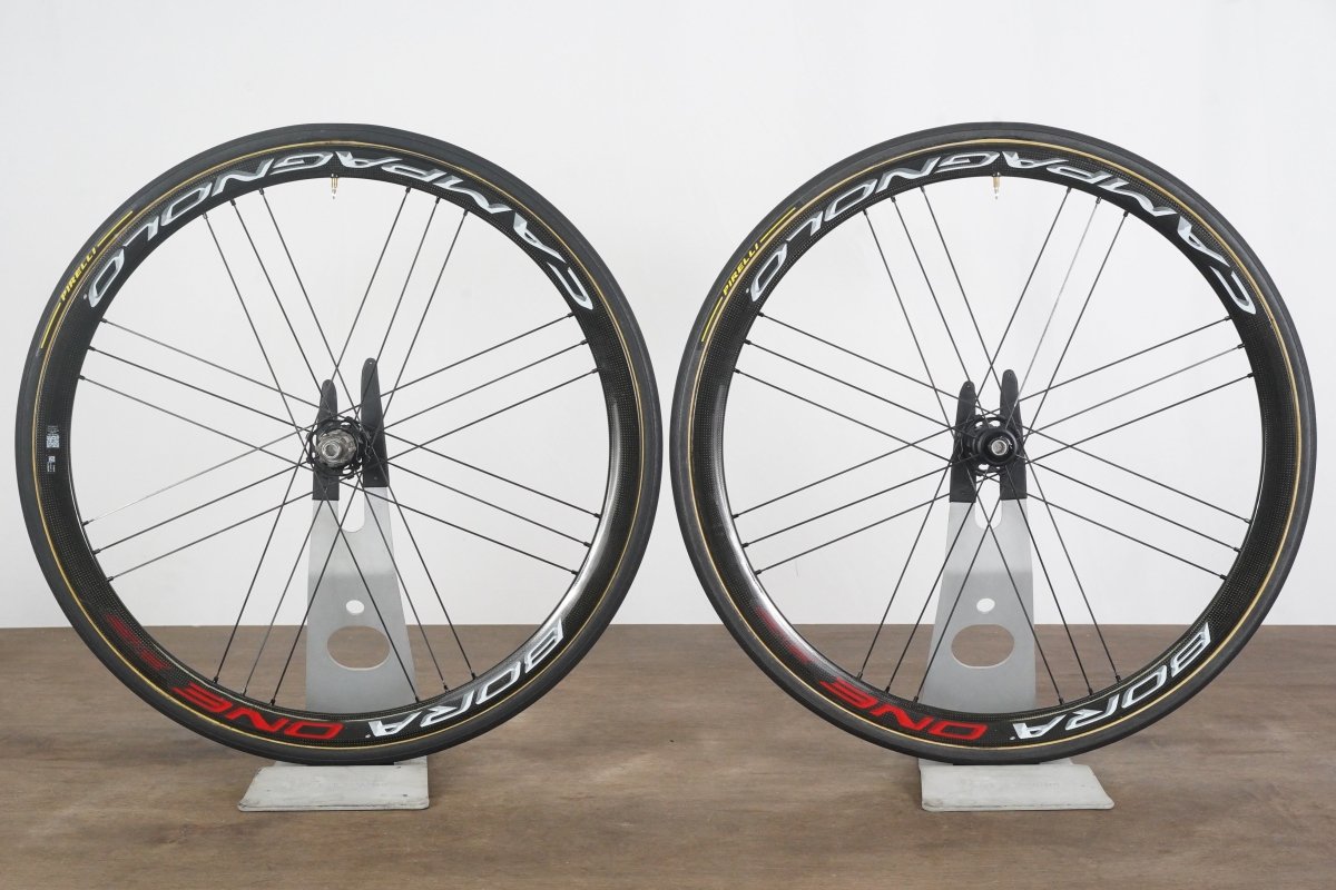 Campagnolo Bora One 35 Carbon Tubular Disc Brake Wheelset Campagnolo 11 Speed