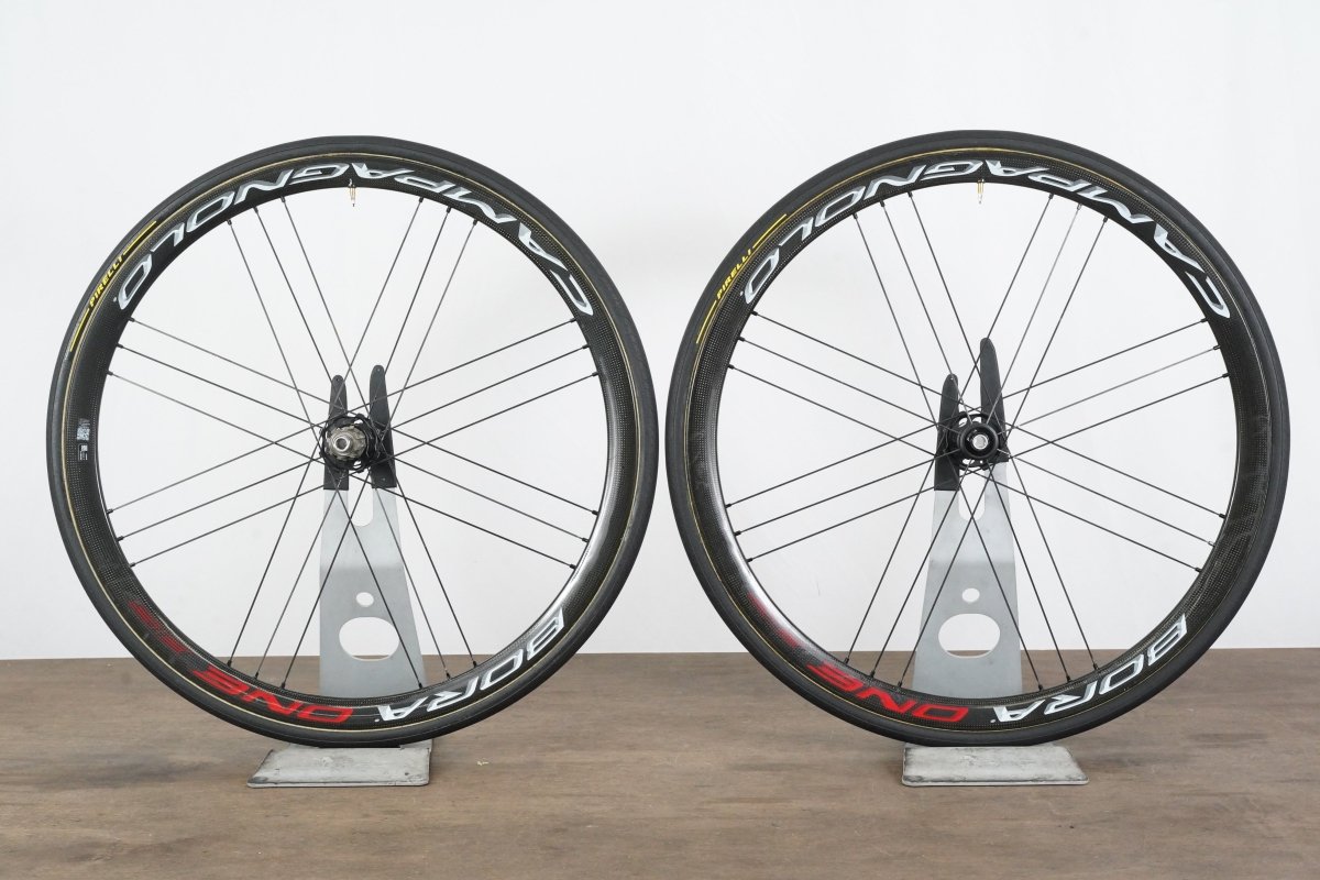 Campagnolo Bora One 35 Carbon Tubular Disc Brake Wheelset Campagnolo 11 Speed