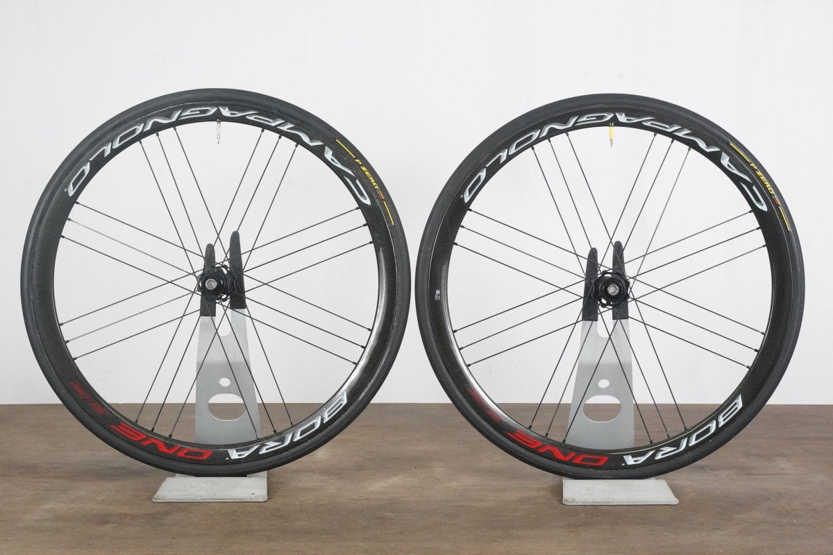 Campagnolo Bora One 35 Carbon Tubular Disc Brake Wheelset Campagnolo 11 Speed