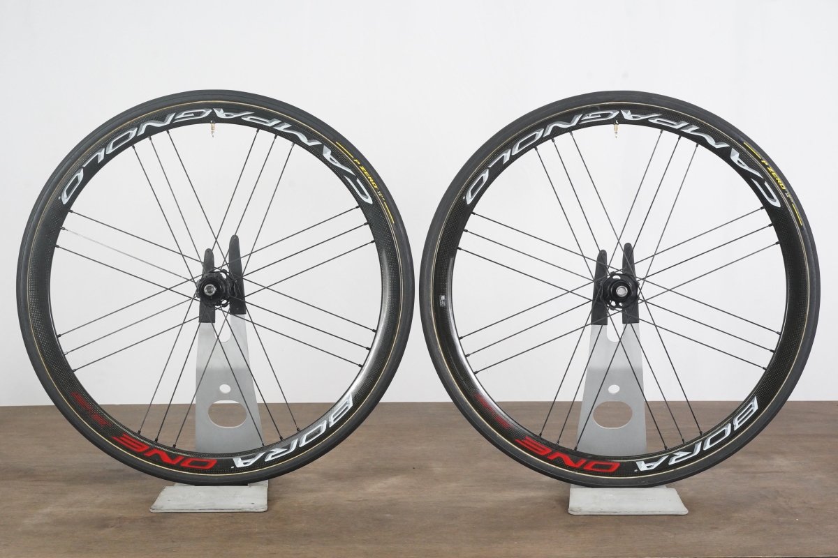 Campagnolo Bora One 35 Carbon Tubular Disc Brake Wheelset Campagnolo 11 Speed