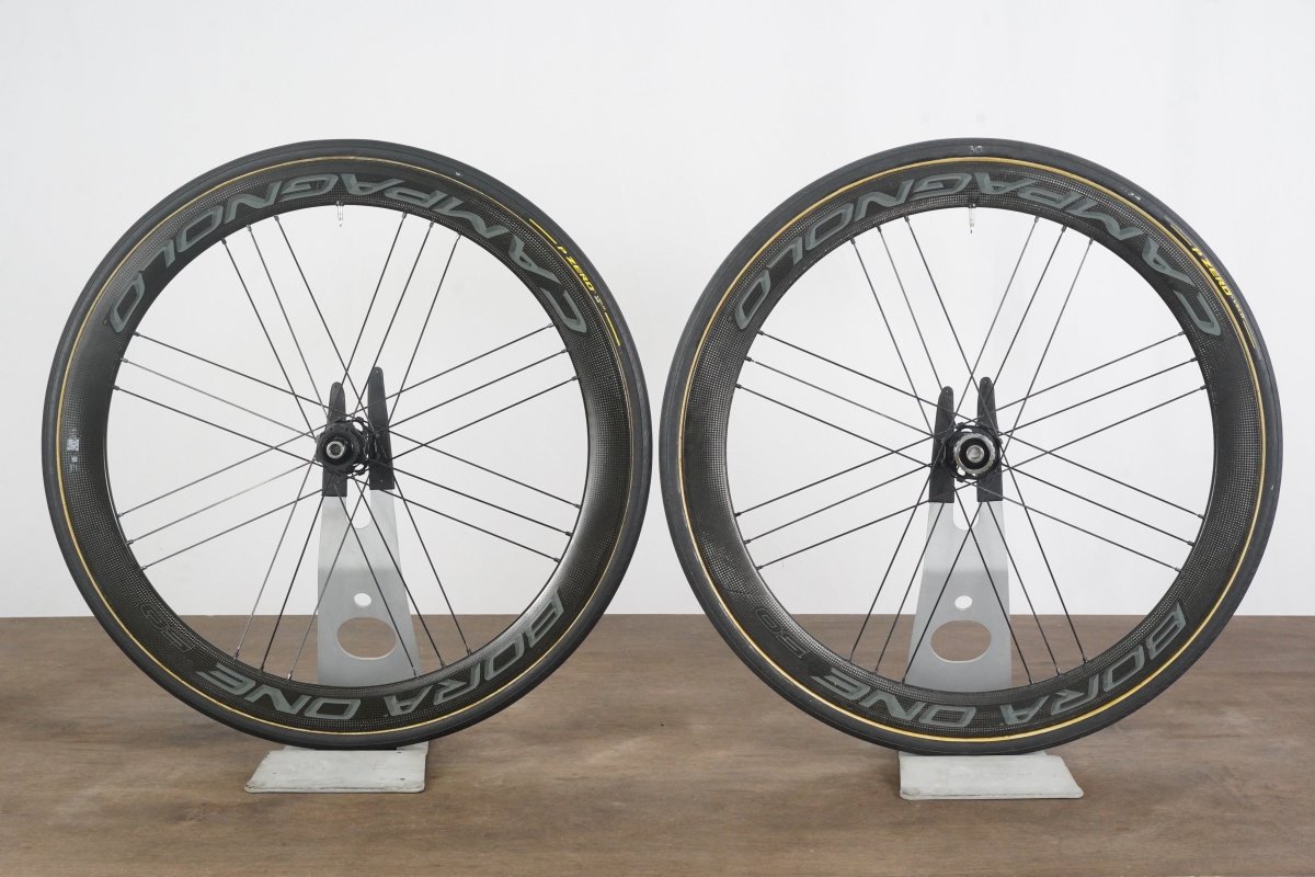 Campagnolo Bora One 50 Carbon Tubular Disc Brake Wheelset Campagnolo 11 Speed